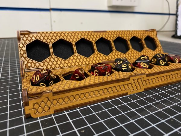 Mini D7 dice box