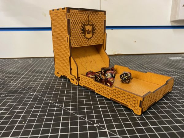 Folding Dice Tower