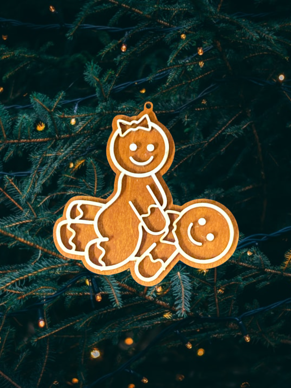 Naughty Gingerbread Baubles - Image 13