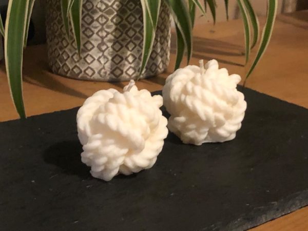 Soy Wax Yarn Ball Candle by Mumma Moo's