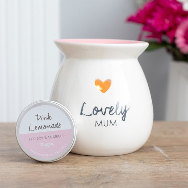 LOVELY MUM WAX MELT BURNER GIFT SET - Image 6