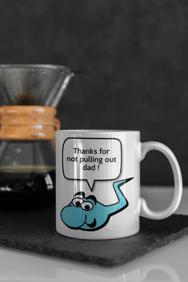 Not pulling out mug