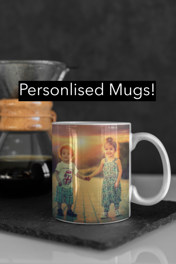 2 Picture Personalised Mugs