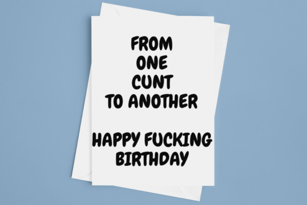 From One - Birthday Card