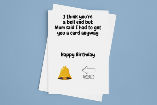 Bellend - Birthday Card