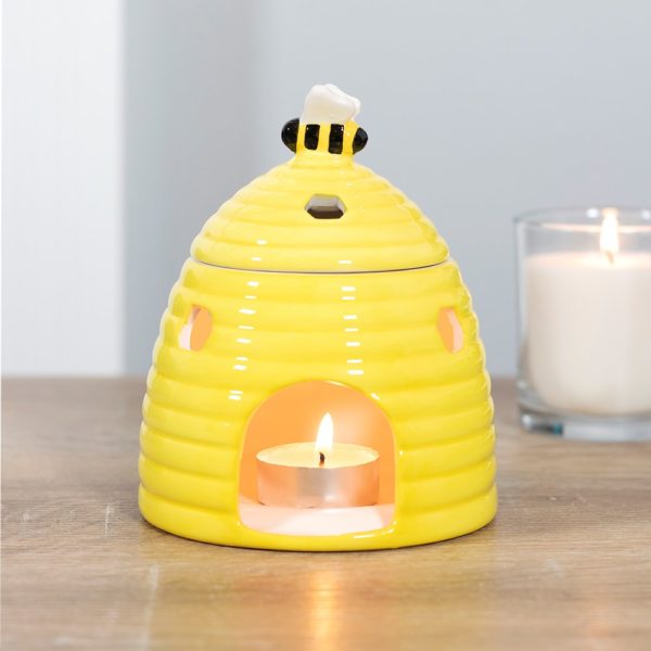 YELLOW BEEHIVE OIL/WAX BURNER - Image 4