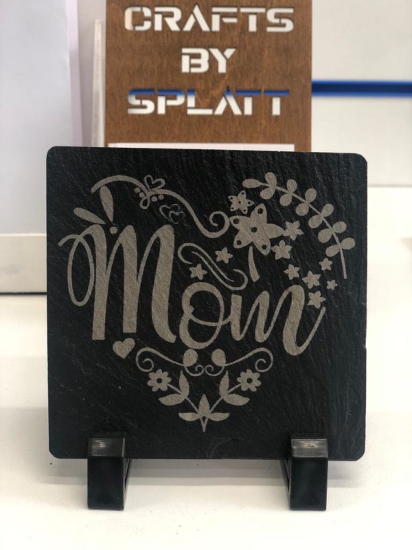Mum - Slate Coaster
