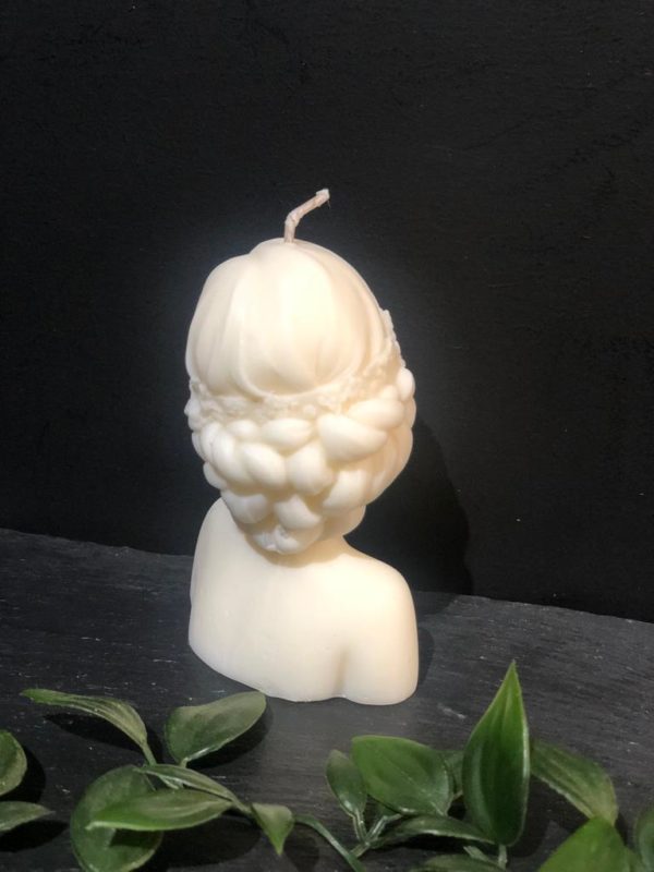 Soy Covered Eyes Lady Candle by Mumma Moo's - Image 2