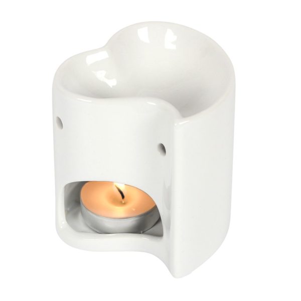 White Heart Oil/Wax Burner