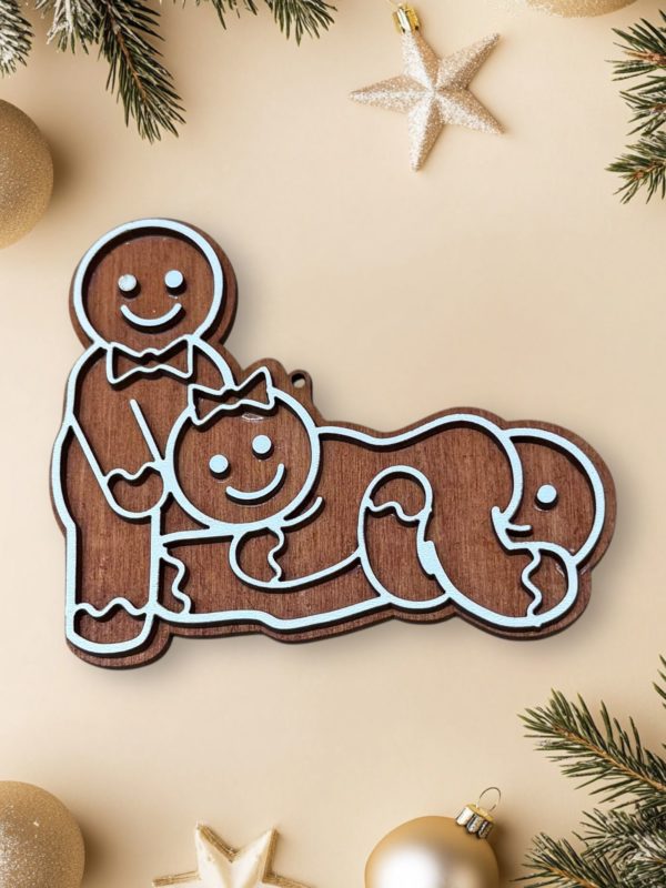 Naughty Gingerbread Baubles Set #3 - Image 15