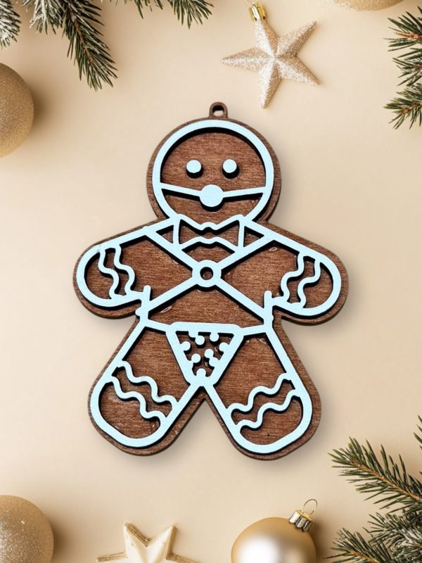 Naughty Gingerbread Baubles Set #3 - Image 12