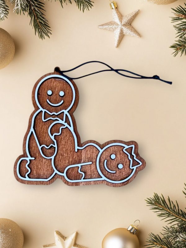 Naughty Gingerbread Baubles - Image 11