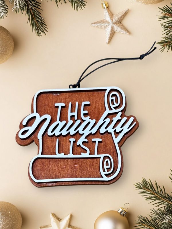 Naughty Gingerbread Baubles Set #3 - Image 5