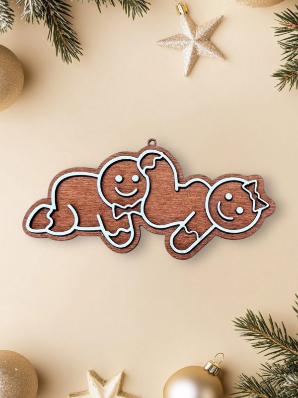 Naughty Gingerbread Baubles Set #2 - Image 9