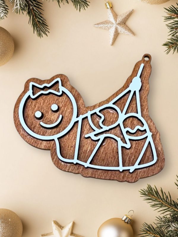 Naughty Gingerbread Baubles Set 4 BDSM - Image 14