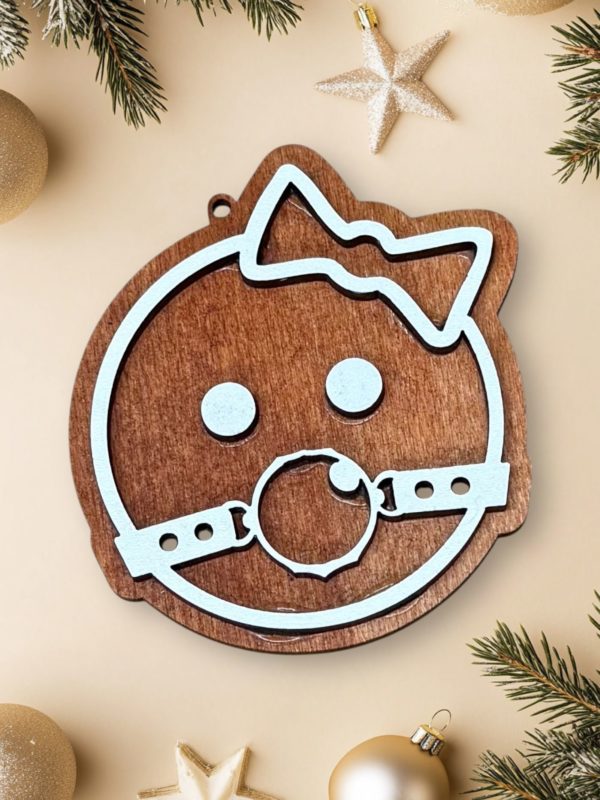 Naughty Gingerbread Baubles Set 4 BDSM - Image 10