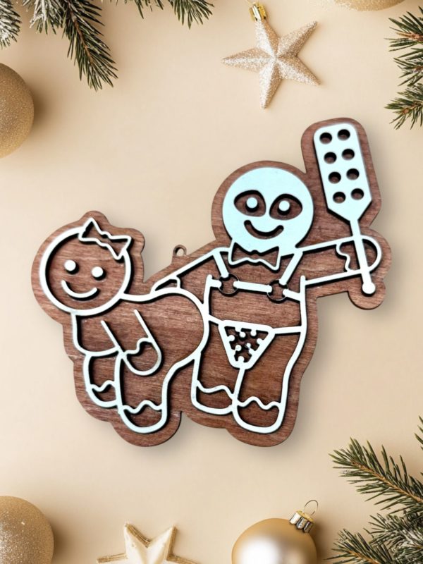 Naughty Gingerbread Baubles Set 4 BDSM - Image 8