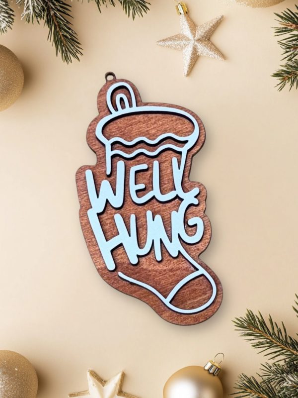Naughty Gingerbread Baubles Set #2 - Image 4