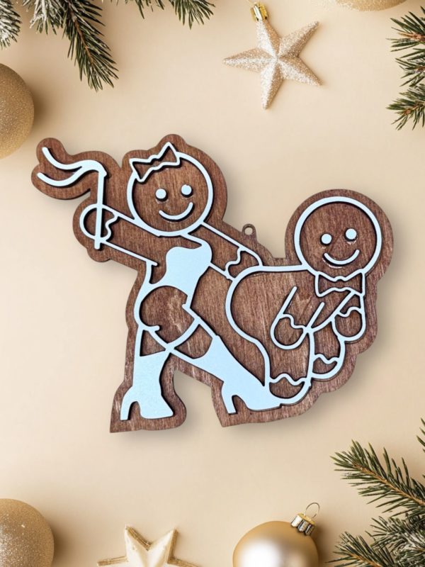 Naughty Gingerbread Baubles Set 4 BDSM - Image 6