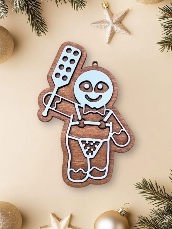 Naughty Gingerbread Baubles Set 4 BDSM - Image 7