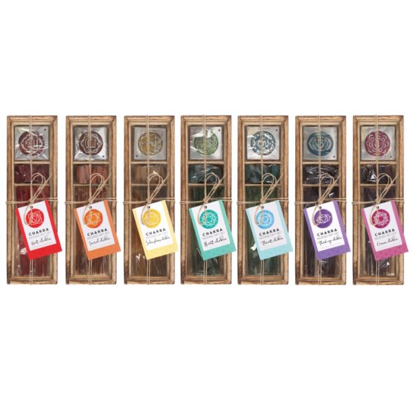 CHAKRA WOODEN INCENSE GIFT SET