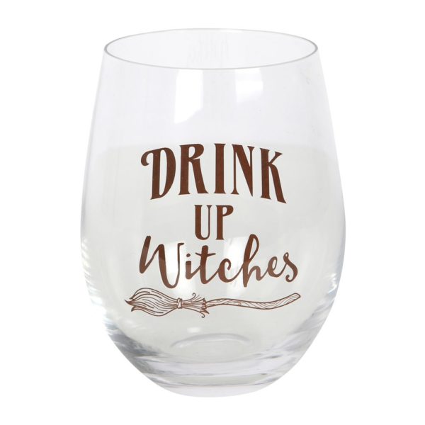 DRINK UP WITCHES STEMLESS GLASS