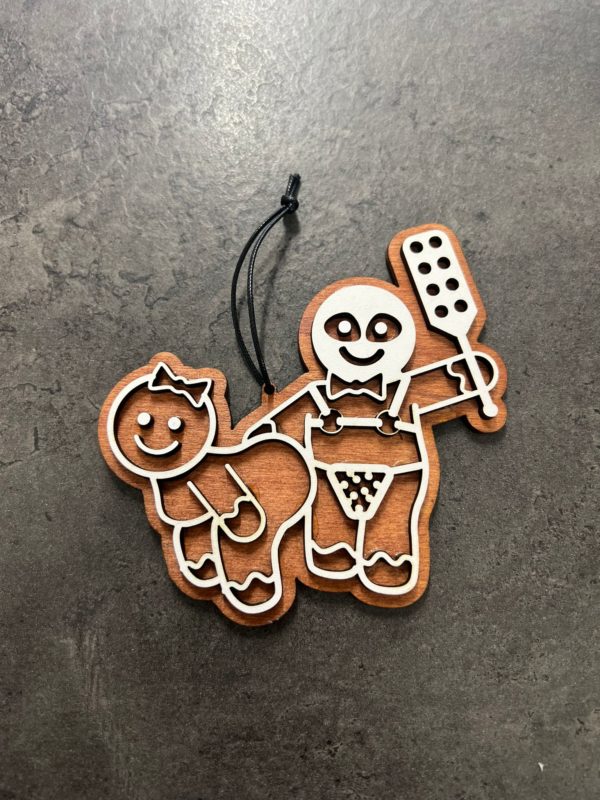 Naughty Gingerbread Baubles Set 4 BDSM - Image 7