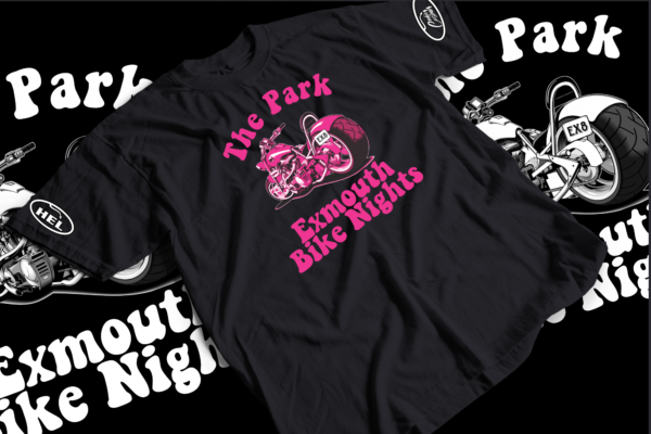 Exmouth Bike Night's T-shirt or Hoodie - Image 3