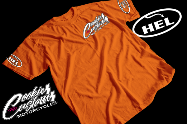 Cookies Customs Limited Orange T-shirts!