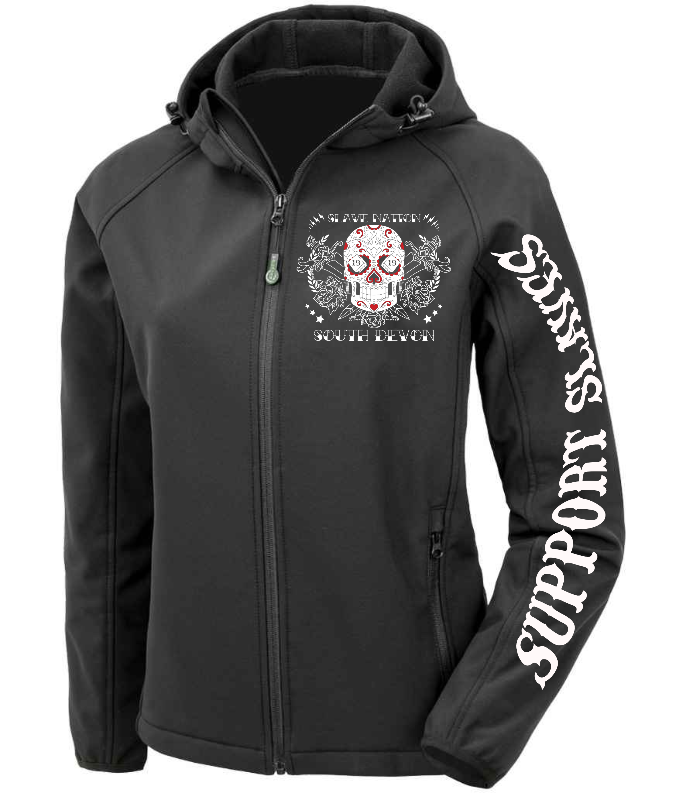 South Devon Merch Ladies Skull&Dice - Image 8