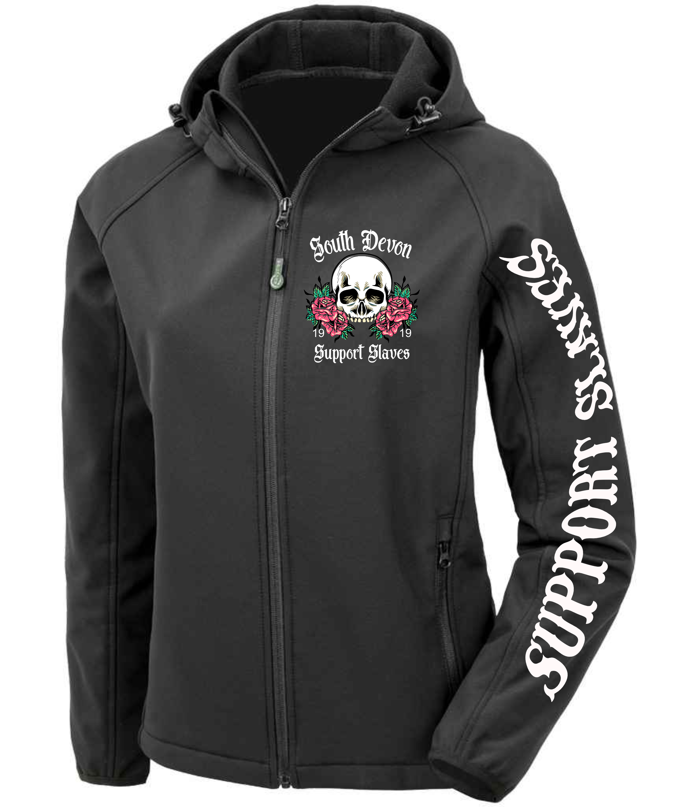 South Devon Merch Ladies Skull&Roses - Image 8