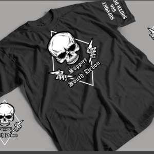 Support South Devon - Diamond Skull