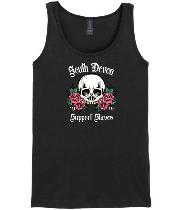 South Devon Merch Ladies Skull&Roses - Image 4