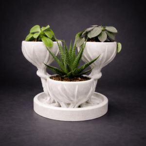 3 Tier Sculptural Plant Planter